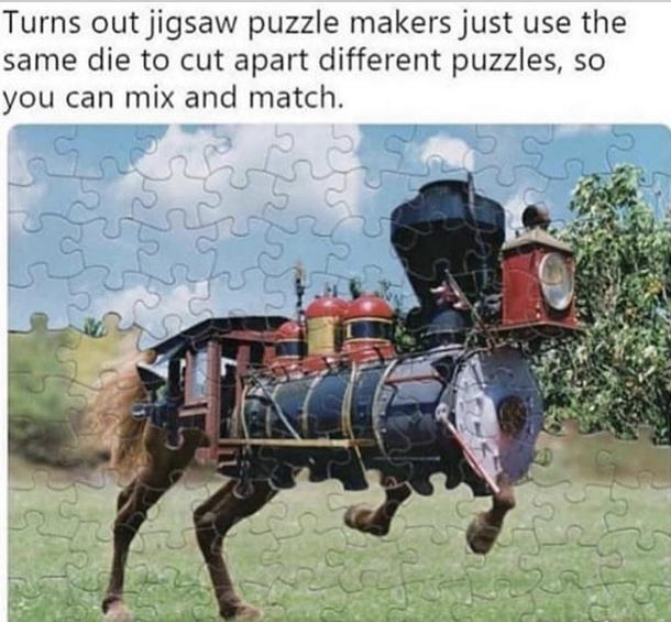 Mix and match jigsaws