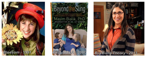 Miyam Bialik The only one not pretending to be a PhD on Big Bang Theory
