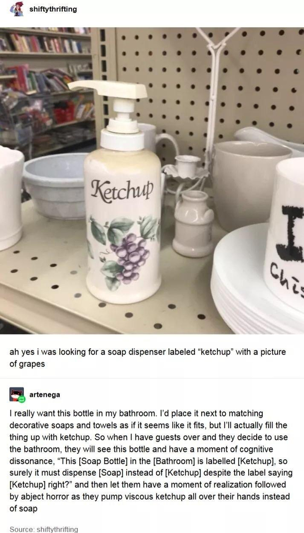 Mmmm ketchup