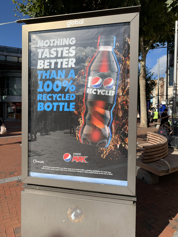 Mmmm recycled plastic