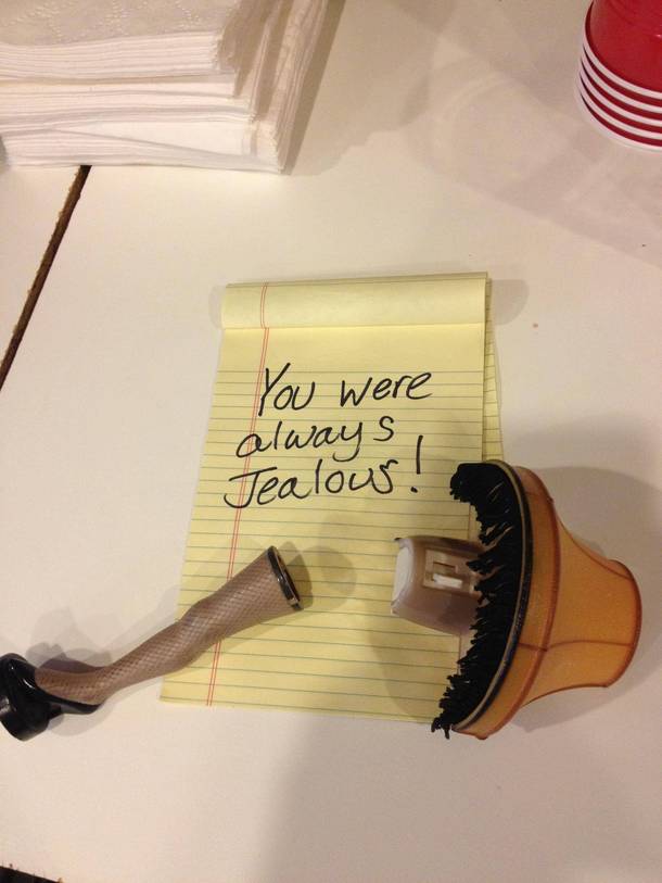 Mom accidentally broke my dads nightlight He responded appropriately
