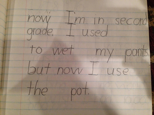 Mom found this gem I have come a long way