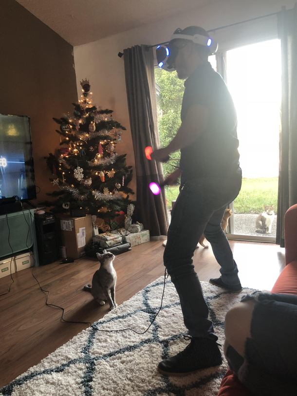 Moments before disaster
