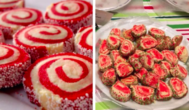 Moms Peppermint Pinwheels