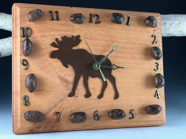 Moose poop clock Its almost  turdy