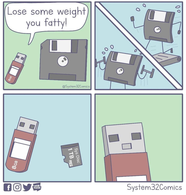 More compact
