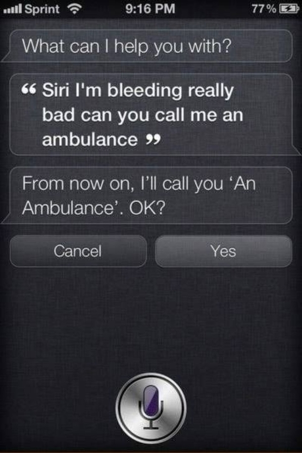 More like Siri-al Killer