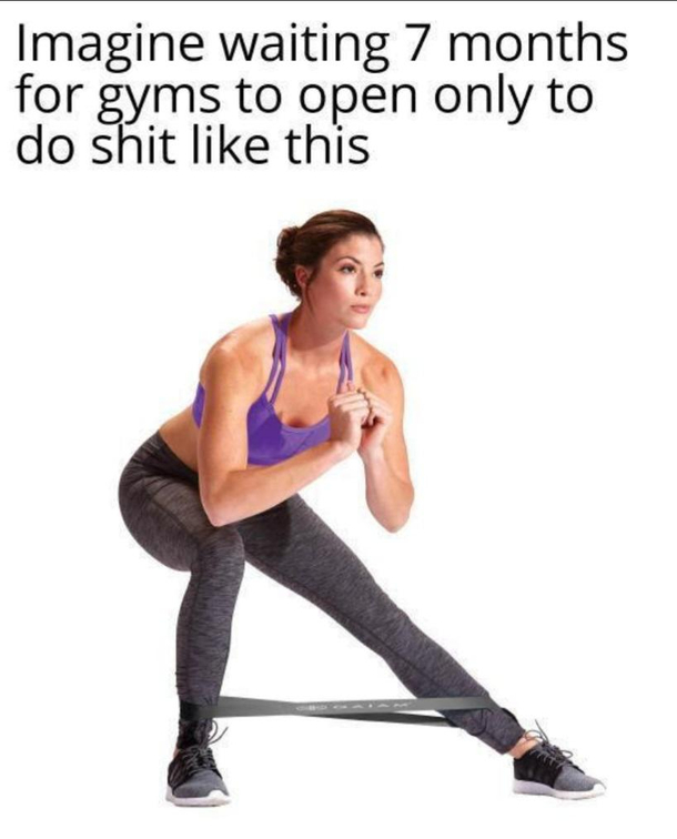 More than half of my gym