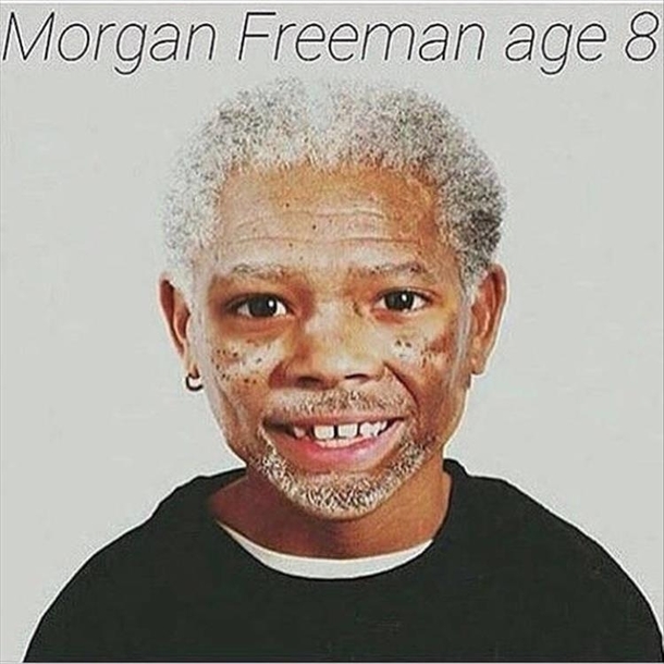 Morgan Freeman Age 