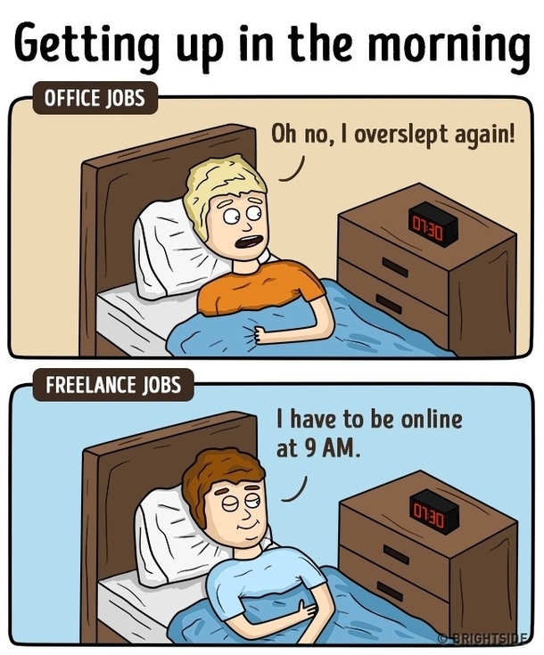 Morning is just like