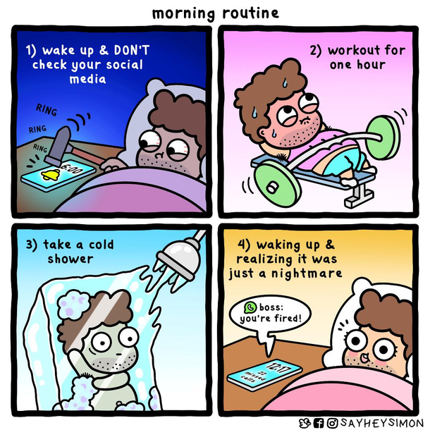 morning routine