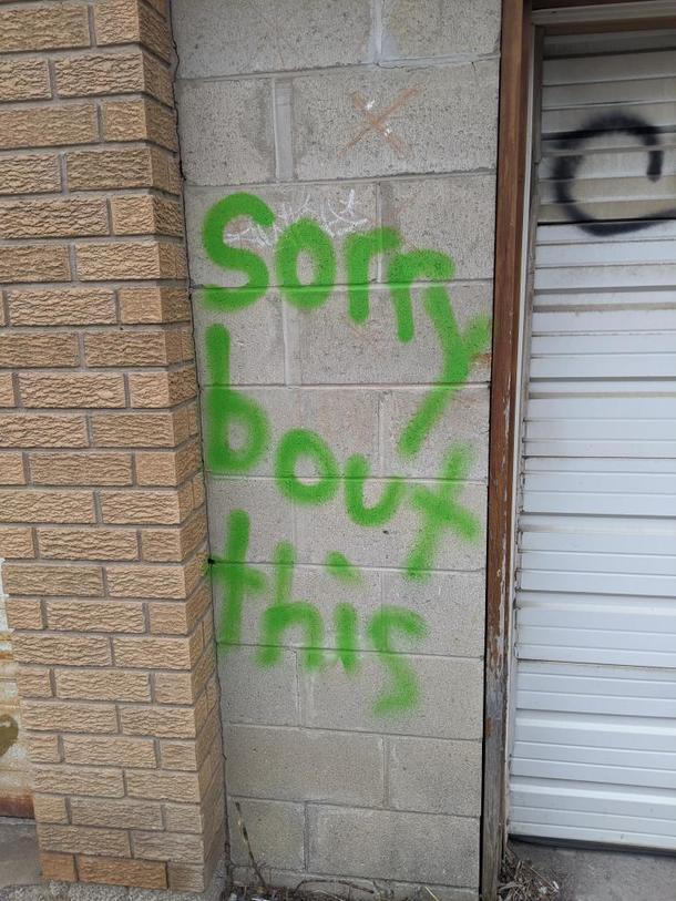 Most Canadian graffiti ever