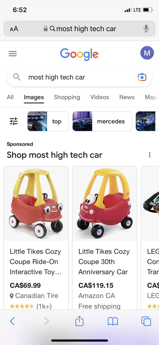Most high tech car