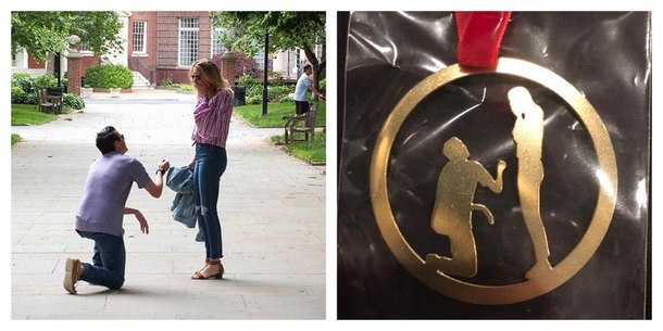 Mother-in-law thought it was a good idea to get a sculpture of this beautiful moment