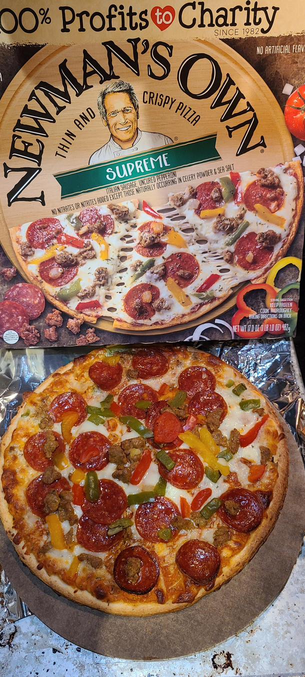 Motherfckin Newman at it again with that  expectation-to-reality ratio