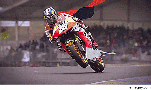 MotoGP with some Special FX added