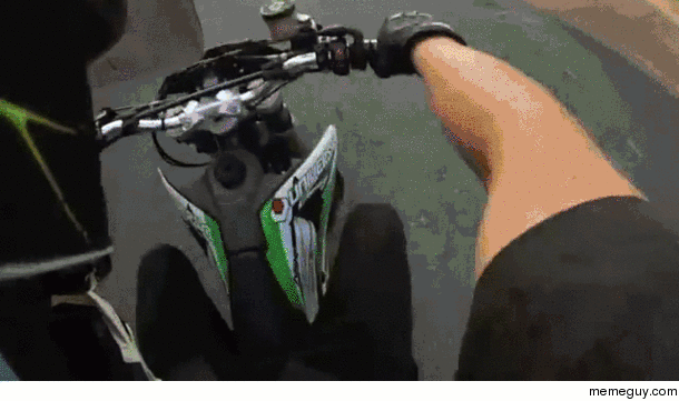 Motorcyclist rear ended by car