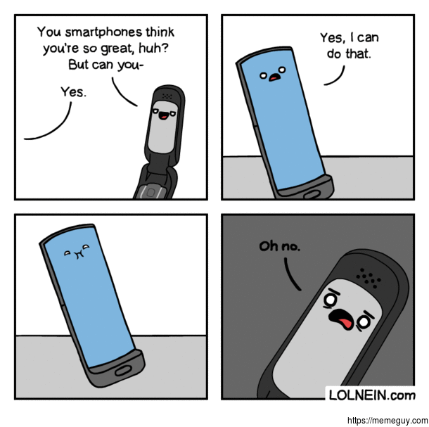 Motorola Razr vs Flip Phone - Meme Guy
