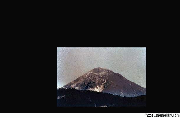 Mount St Helens explodes May 