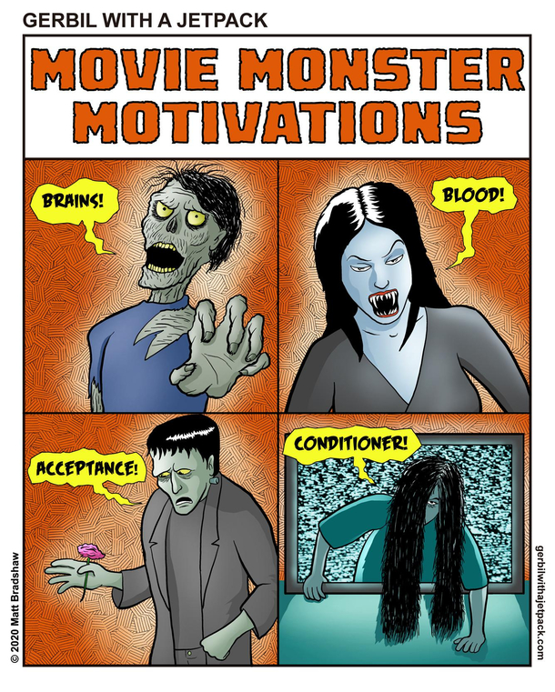 Movie Monster Motivations 
