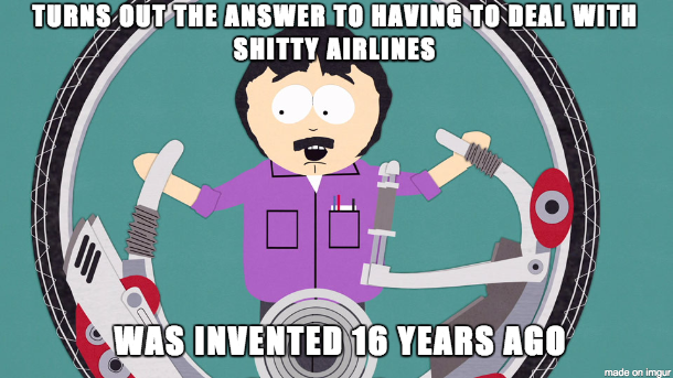 Mr Garrison already solved our Airline issue