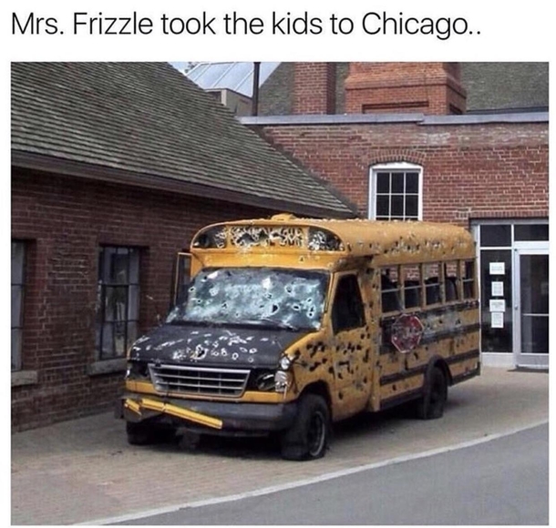 Mrs Frizzle took the kids to Chicago