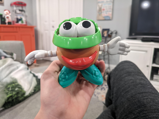 Mrs Potato Head What did they do to you