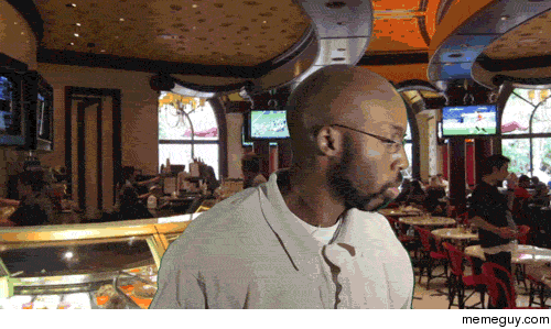 MRW a cute girl brushes against my shoulder walking down a crowded sidewalk