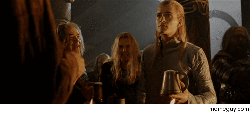 MRW I am the designated driver and get handed a shot 