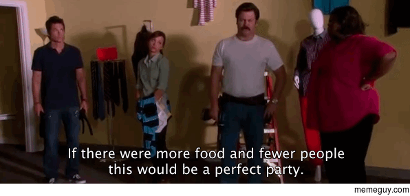MRW I arrive at a family gathering