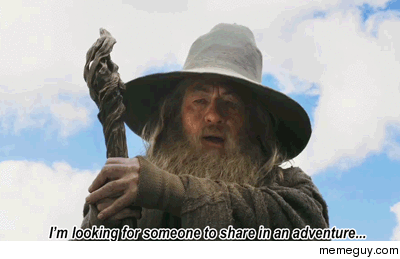 MRW I ask my friends if they want to play DampD