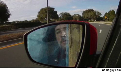 MRW I check to see if that cop saw me speeding