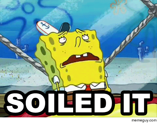 MRW I finish cleaning the bathroom and have the sudden urge to pee