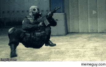 MRW I get a high kill streak on a first person shooter