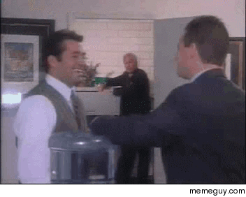 MRW I go to a small comedy show and theres no more seats at the bar with my friends