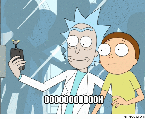 MRW I notice my highest upvoted post is about Rick and Morty