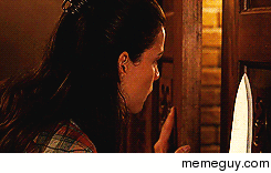 MRW I opened the front door to investigate strange noises in the middle of the night