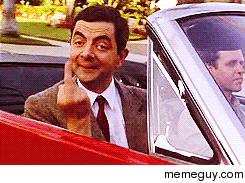MRW I pass by friends in the car