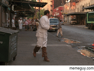 MRW I pop something in my back while deadlifting and have to walk a mile home while pretending Im OK