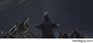 MRW I realized that today is Godzilla day