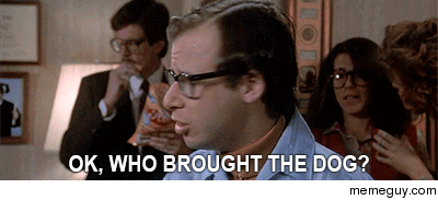 MRW I see my ex at a party