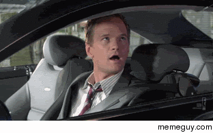 MRW I see the guy in the car next to me reciving road head