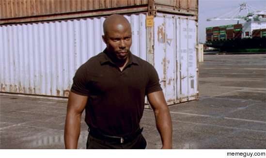 MRW I start watching Dexter and the source of a well known gif shows up
