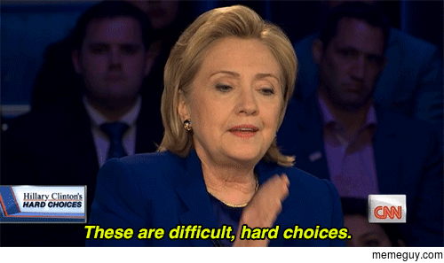 MRW Im asked hotdog or hamburger