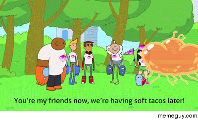 MRW Im high at a party and I meet new people
