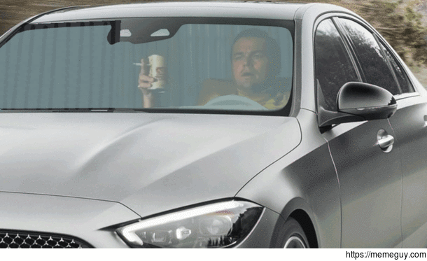 MRW Im in my new car and I spot my old car that I sold a while ago