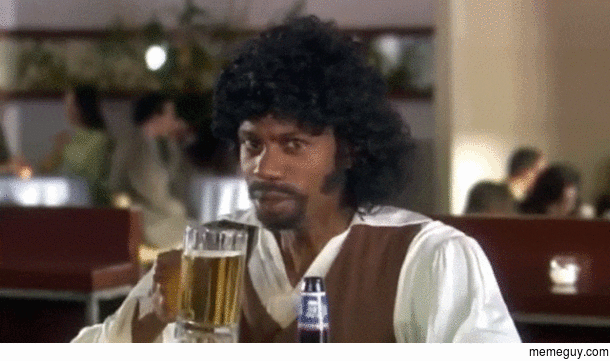 MRW Im pretending to enjoy the last beer left in my fridge