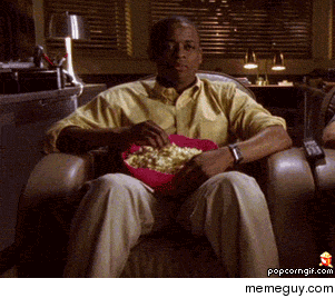 MRW My brother tells me to stop eating popcorn before the movie starts