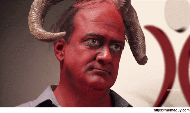 MRW my crazy aunt says Satan made Biden president