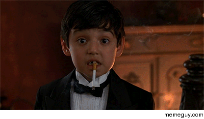 MRW my dad caught me smoking for the first time